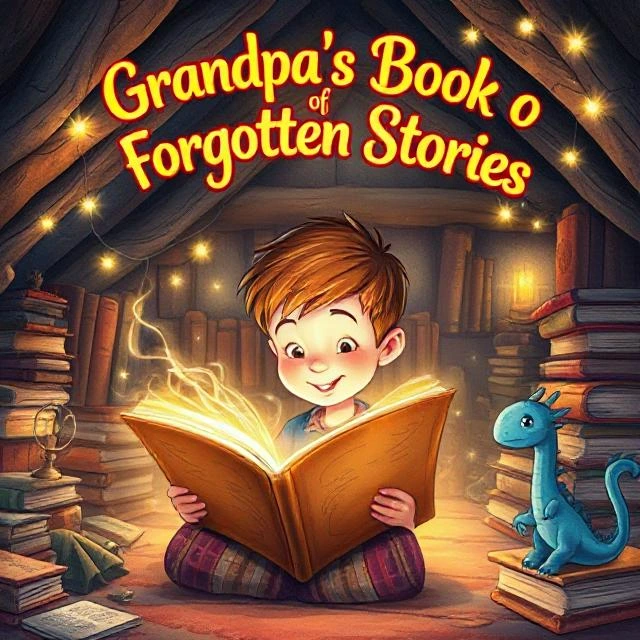 Grandpa’s Book of Forgotten Stories – A Magical Bedtime Story for Kids