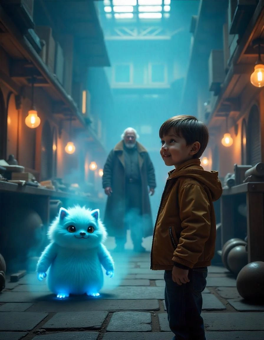 Max and the Invisible Friend Factory -Magical Bedtime Story for Kids