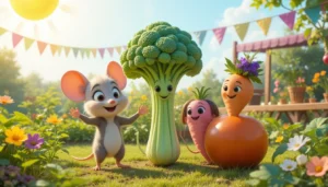 Milo and the Talking Vegetables: A Fun Adventure About Kindness and Teamwork 🐭🥕 | Read Aloud Bedtime Story for Kids