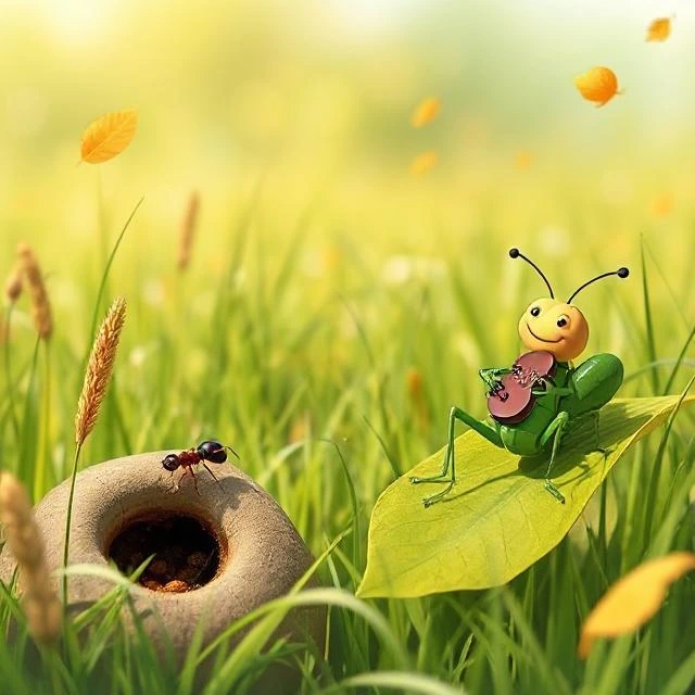 The Ant and the Grasshopper