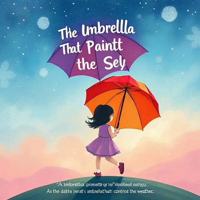 The Umbrella That Painted the Sky-Bed Time story for kids