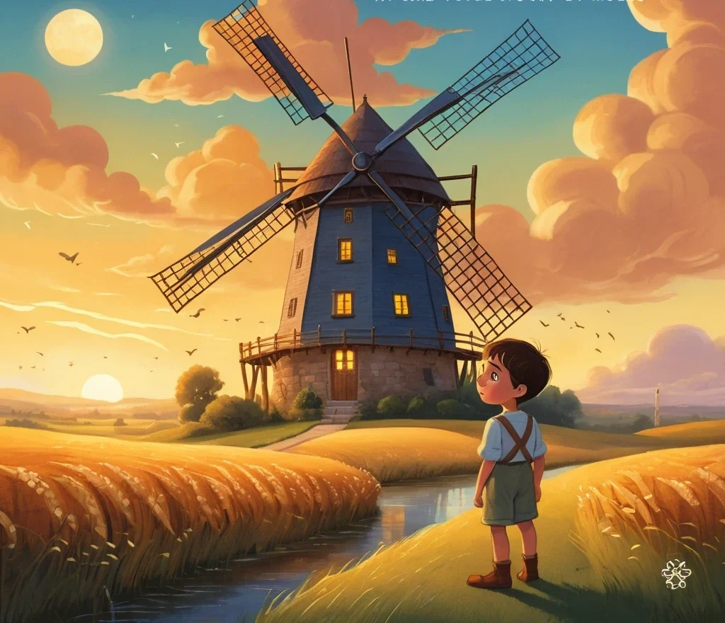 The Whispering Windmill – A Magical Bedtime Story for Kids
