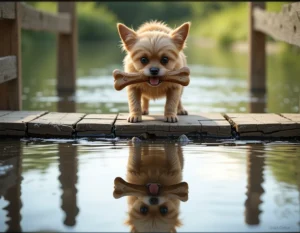 The Dog and His Reflection